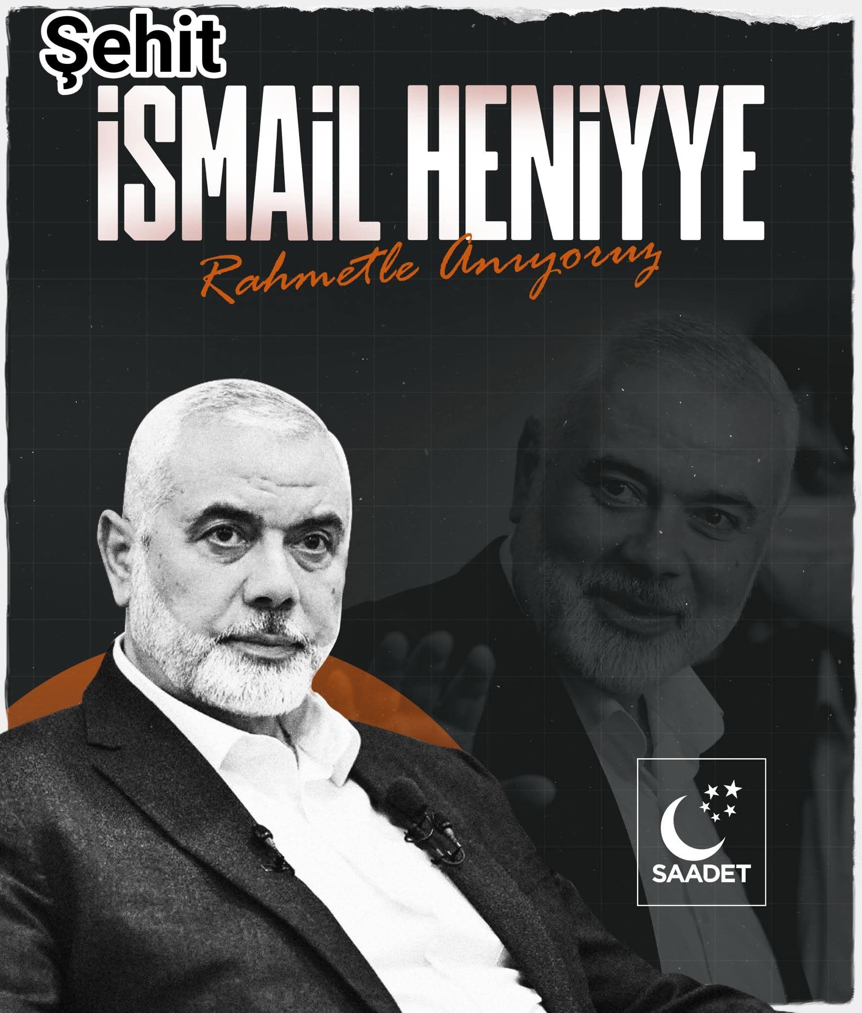HAMAS: FİLİSTİN HALKI İSMAİL HENİYE’NİN İZİNDEN YÜRÜMEYE DEVAM EDECEK