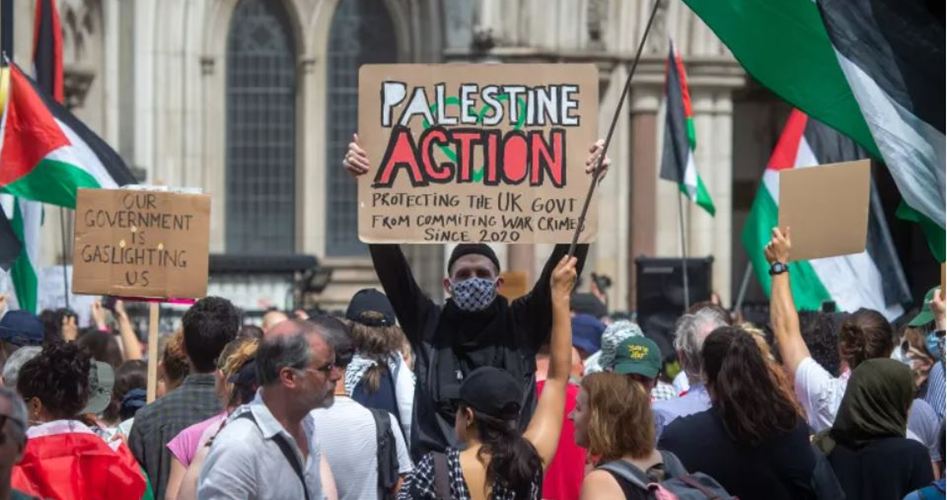 İNGİLTERE  PALESTINE  ACTİON  HAREKETİNE BASKIYI ARTIRIYOR 