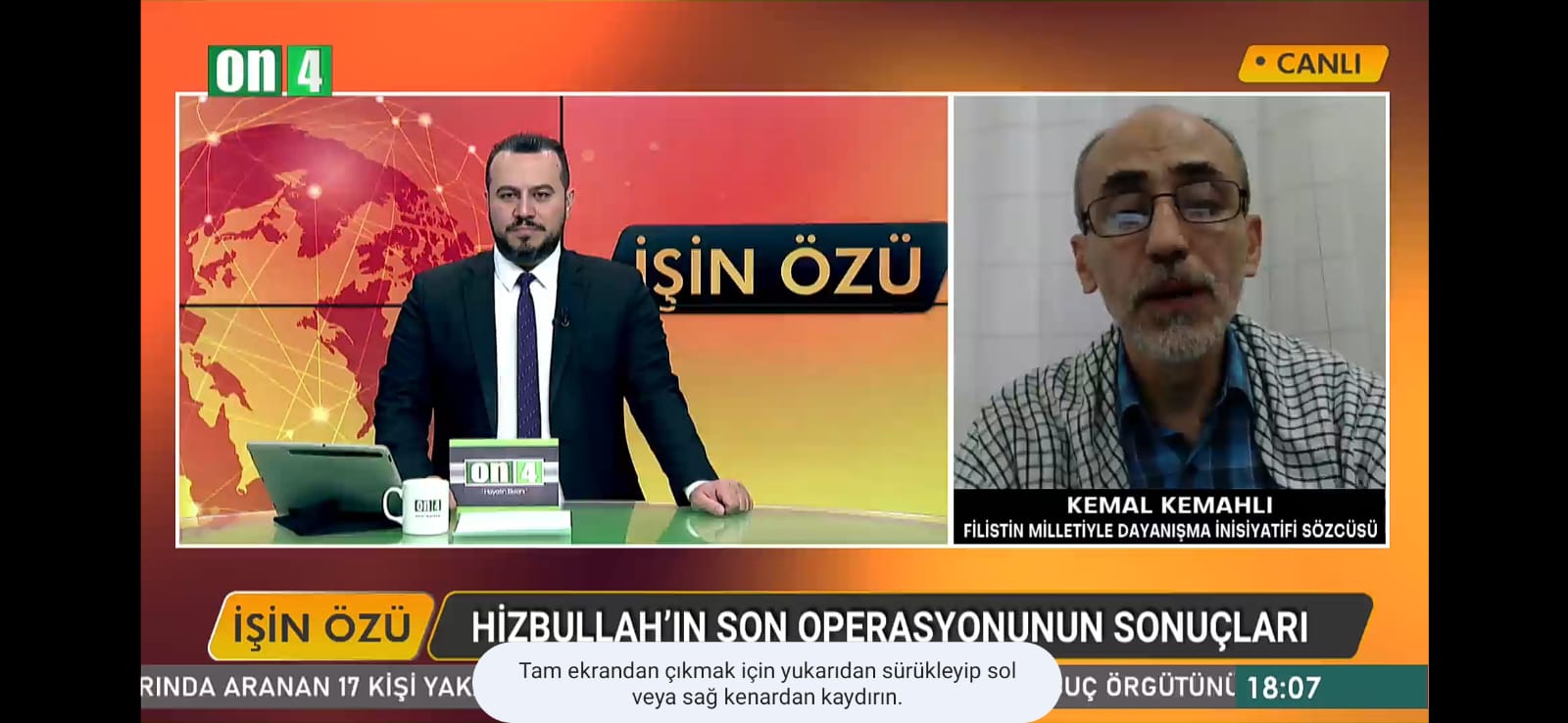 KEMAL KEMAHLI: SİYONİST İSRAİL'E DESTEK VEREN HÜKÜMETLER, LİDERLER VE DEVLETLER DE TARİHİN ÇÖPLÜĞÜNE ATILACAKTIR (VİDEO)