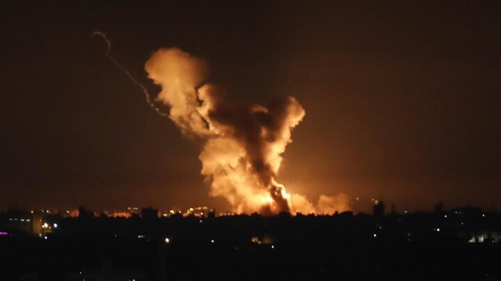 TERÖRİST İSRAİL GÜNEY LÜBNAN'I BOMBALADI